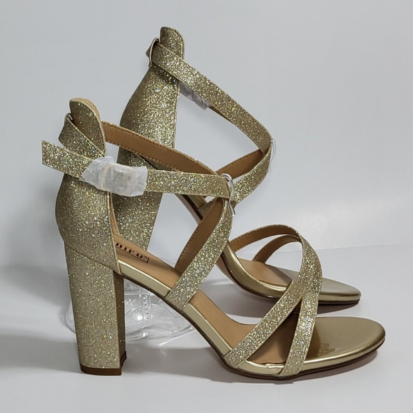 IDIFU Women's Chunky High Heel Sandal Strappy Open Toe Ankle Strap - Picture 6 of 6